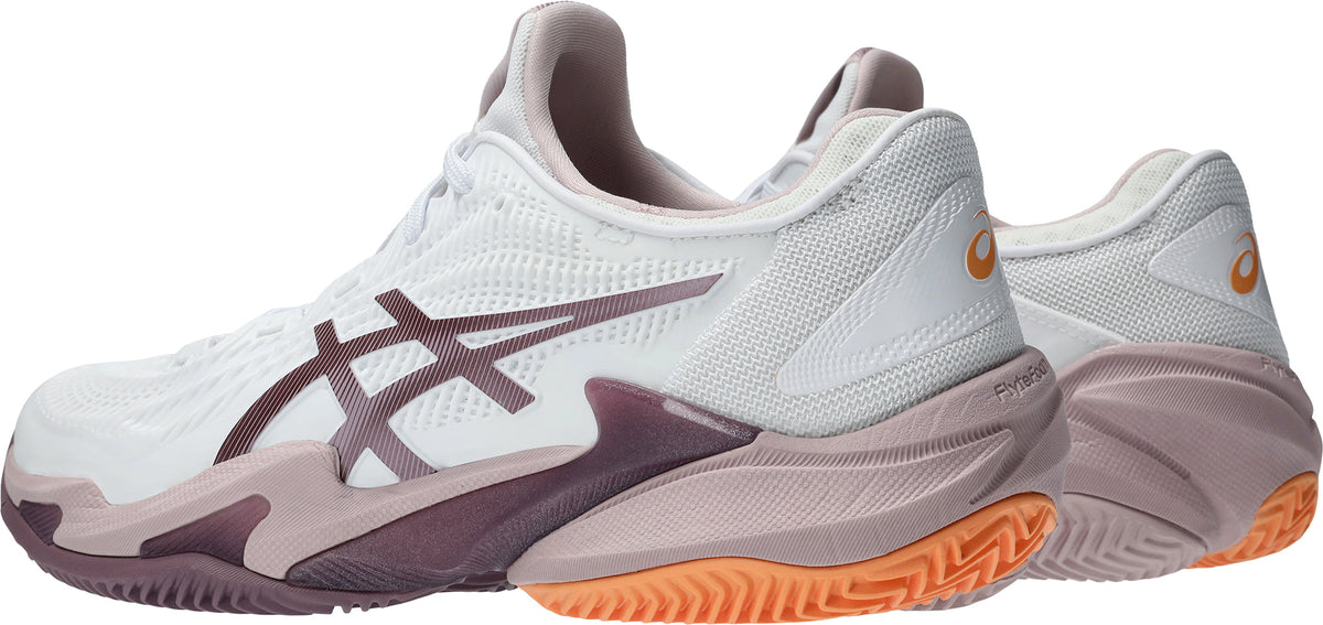 Women's Court FF 3 Clay Tennis Shoes - White