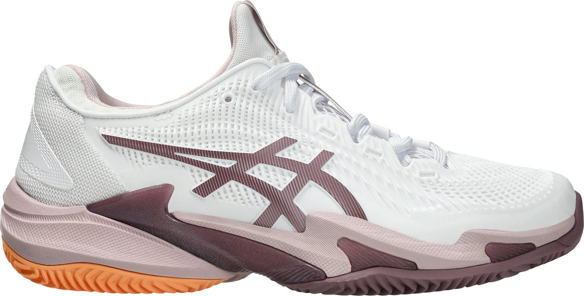 Women's Court FF 3 Clay Tennis Shoes - White