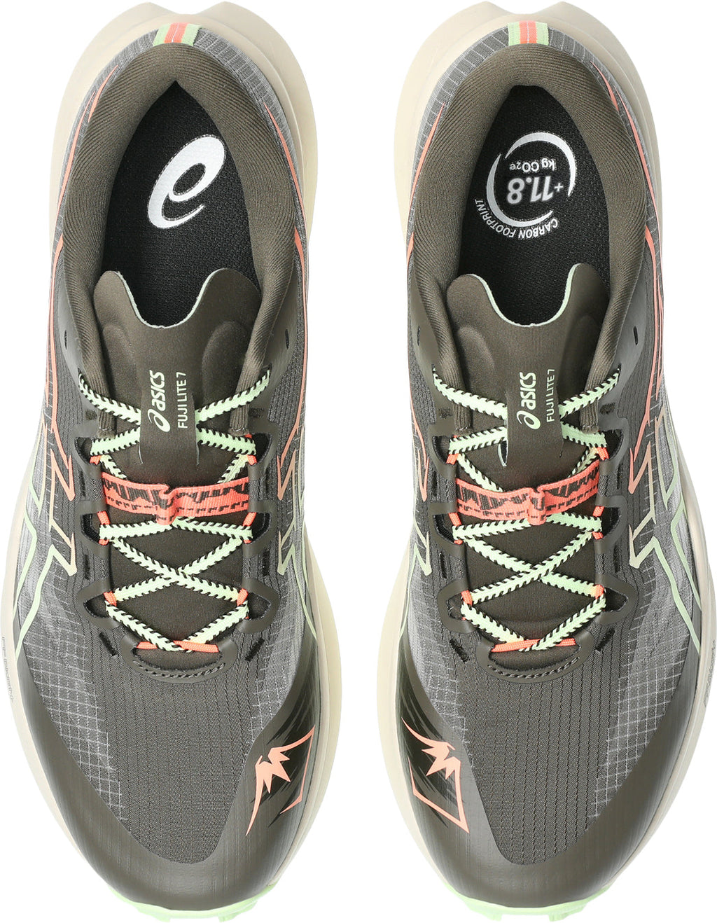 Men's Fuji Lite 7 Trail Running Shoes - Grey