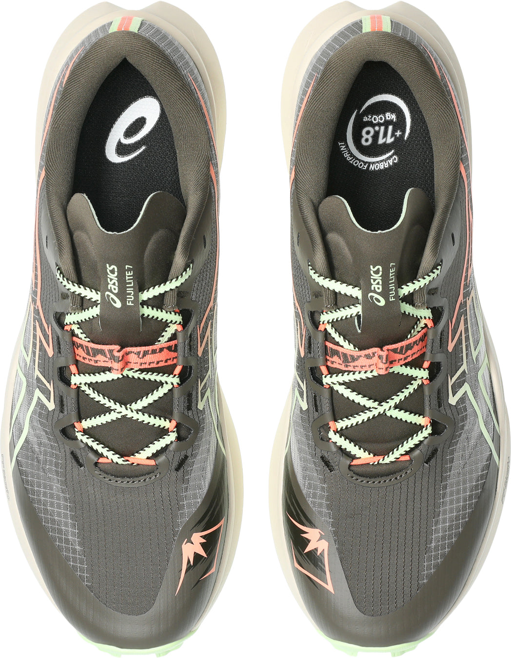 Men's Fuji Lite 7 Trail Running Shoes - Grey