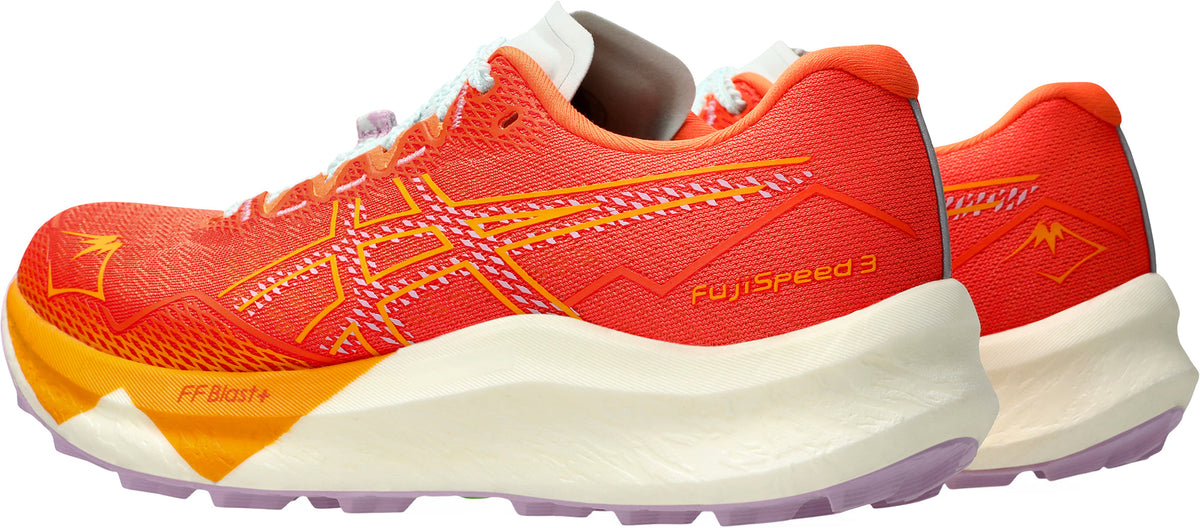 Women's FujiSpeed 3 Trail Running Shoes - Orange