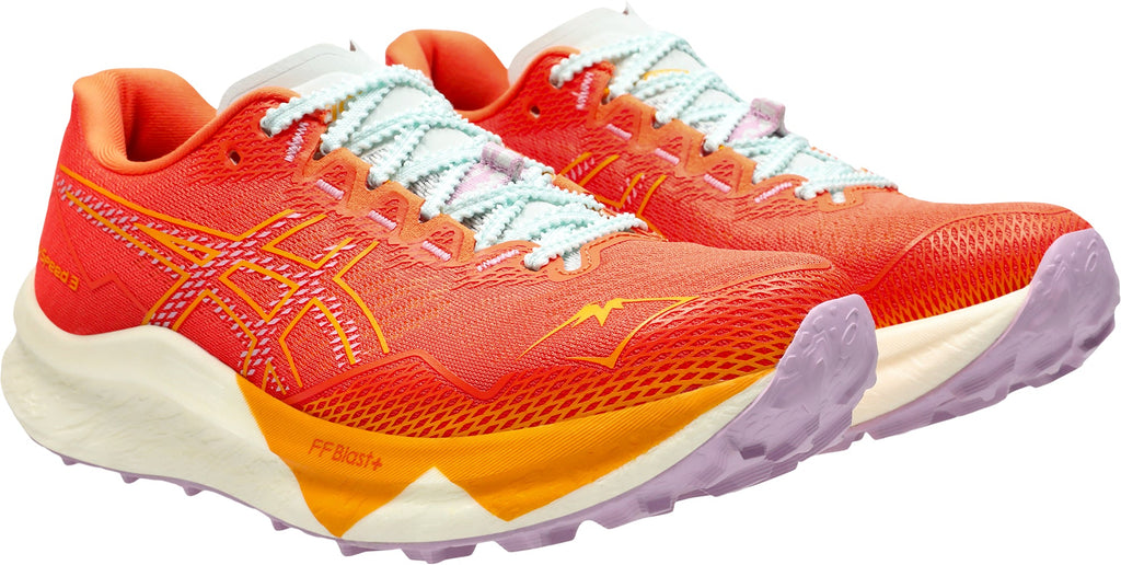 Women's FujiSpeed 3 Trail Running Shoes - Orange
