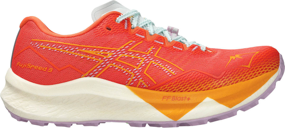 Women's FujiSpeed 3 Trail Running Shoes - Orange