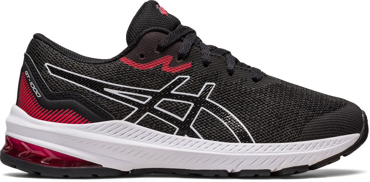 Junior GT 1000 11 GS Road Running Shoes - Black