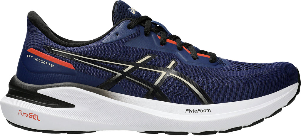 Men's GT 1000 13 Road Running Shoes - Navy
