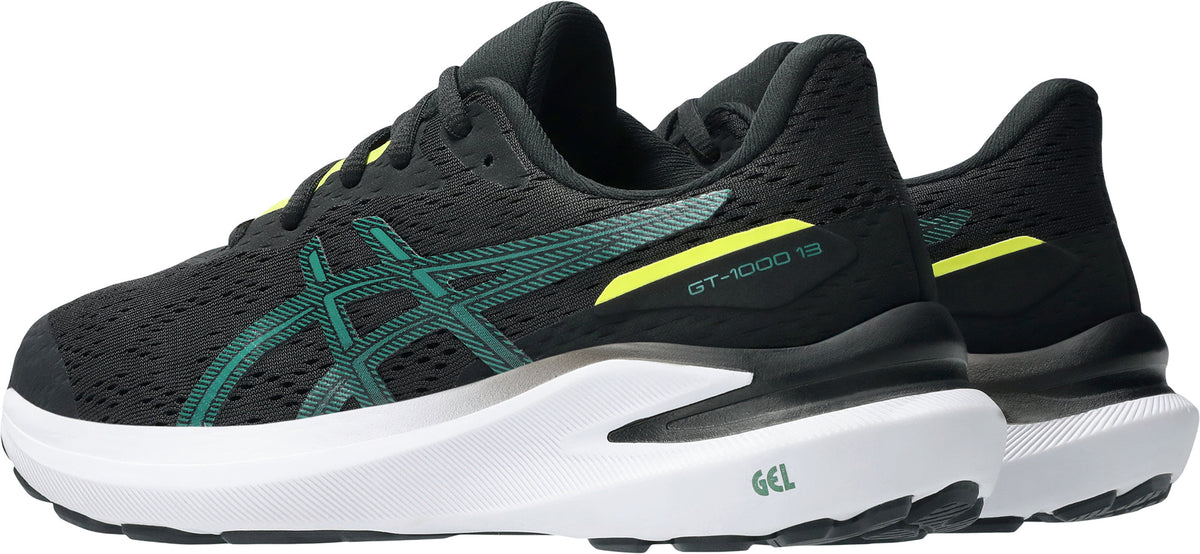 Junior GT 1000 13 GS Road Running Shoes - Black