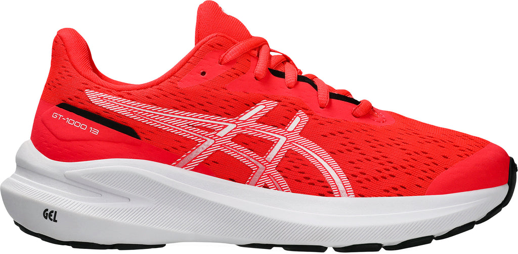 Junior GT 1000 13 GS Road Running Shoes - Red