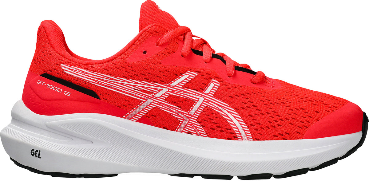 Junior GT 1000 13 GS Road Running Shoes - Red
