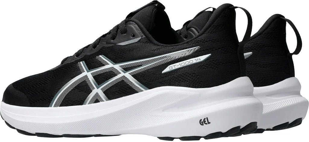 Junior GT 1000 14 GS Road Running Shoes - Black