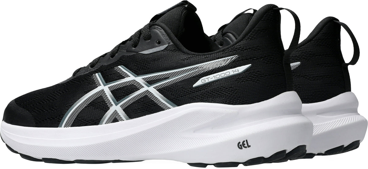 Junior GT 1000 14 GS Road Running Shoes - Black