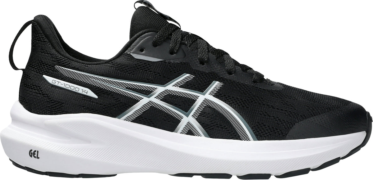 Junior GT 1000 14 GS Road Running Shoes - Black