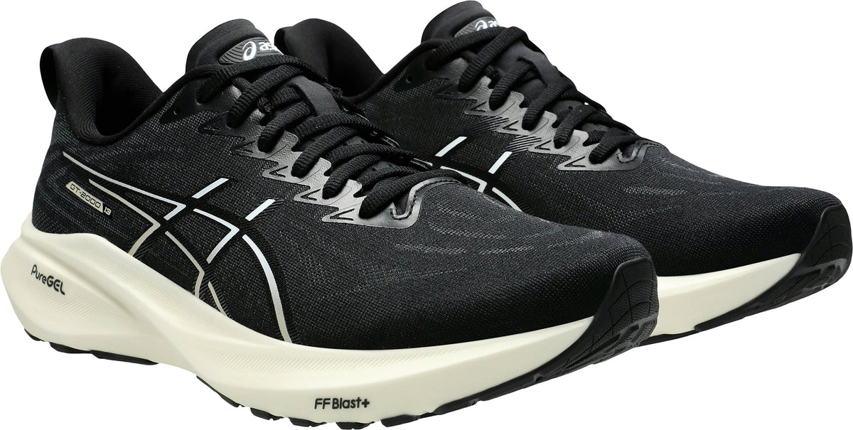Men's GT 2000 13 Wide Fit Road Running Shoes - Black