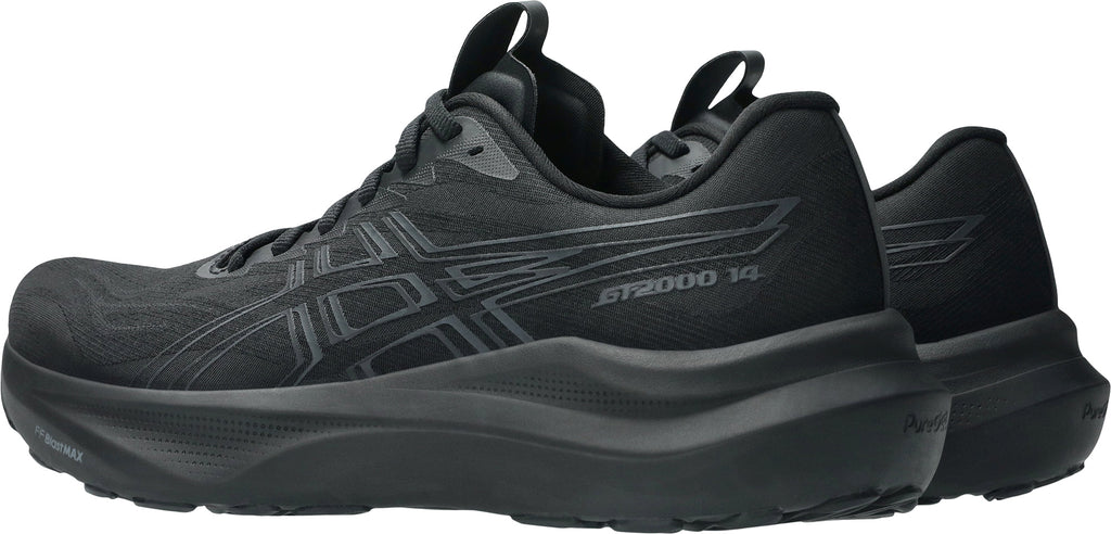 Men's GT 2000 14 Road Running Shoes - Black