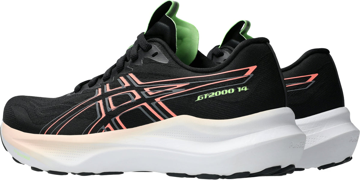 Women's GT 2000 14 Road Running Shoes - Black