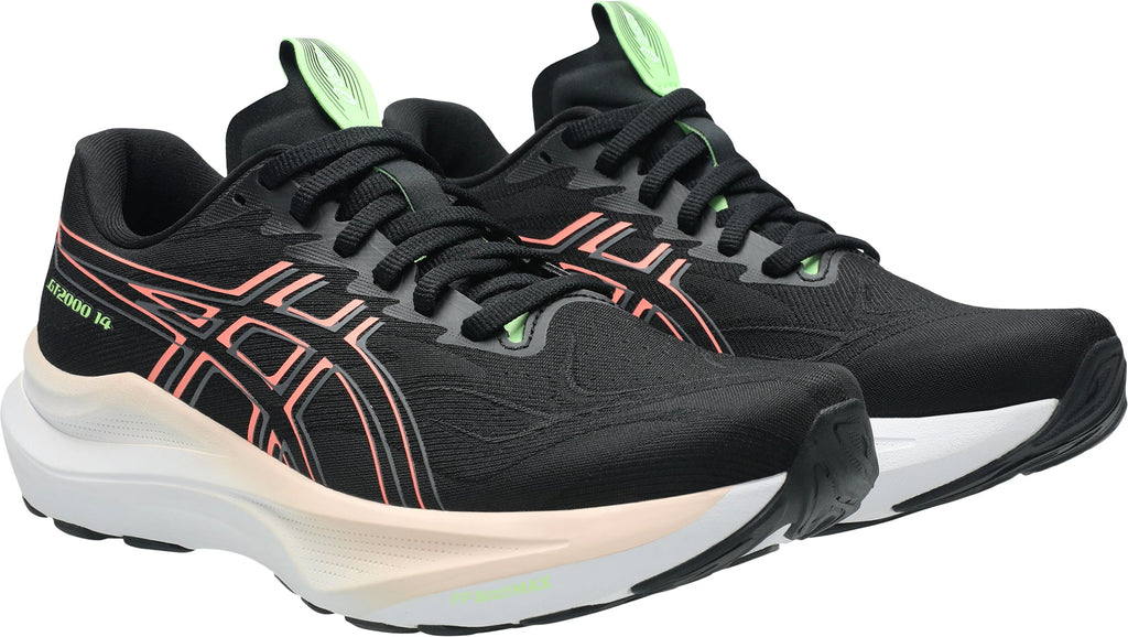 Women's GT 2000 14 Road Running Shoes - Black