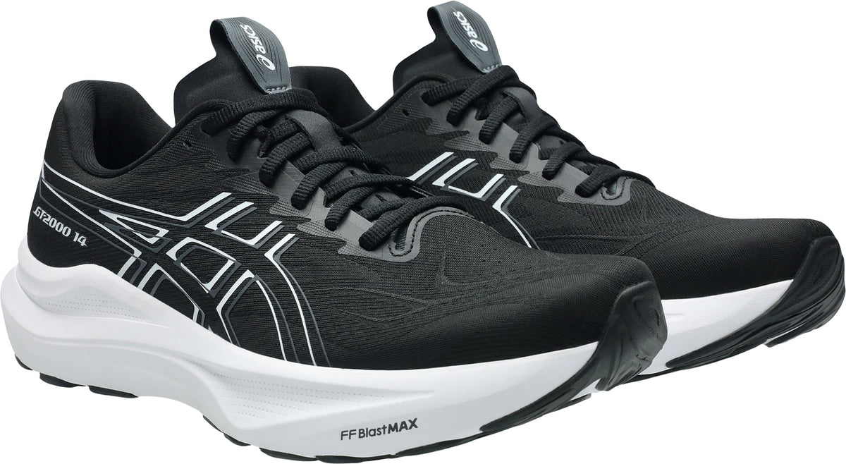 Men's GT 2000 14 Wide Fit Road Running Shoes - Black