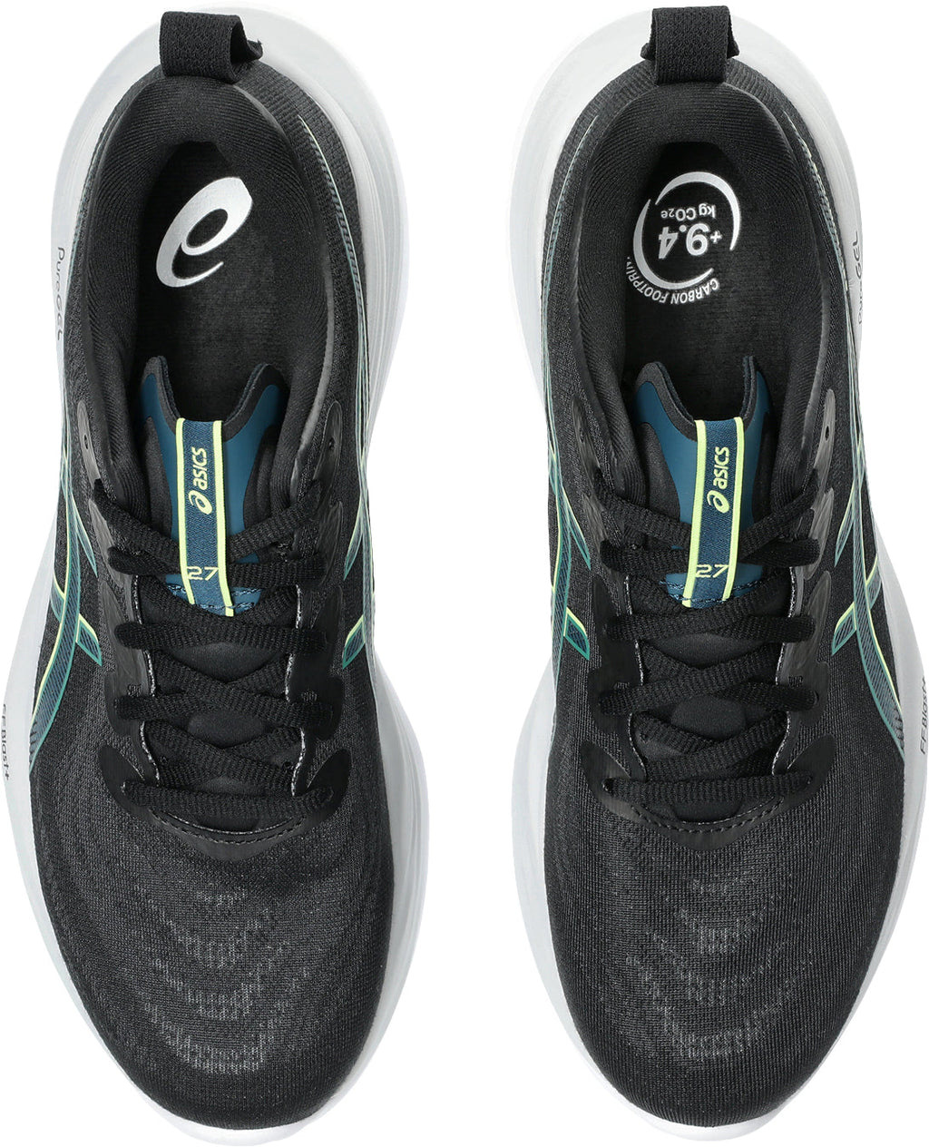 Men's Gel Cumulus 27 Road Running Shoes - Black