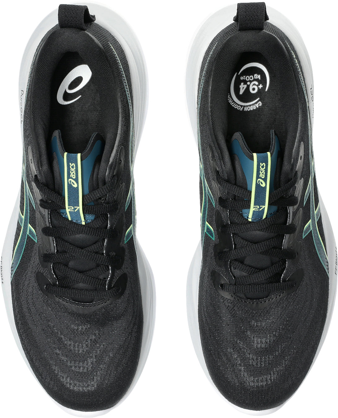 Men's Gel Cumulus 27 Road Running Shoes - Black