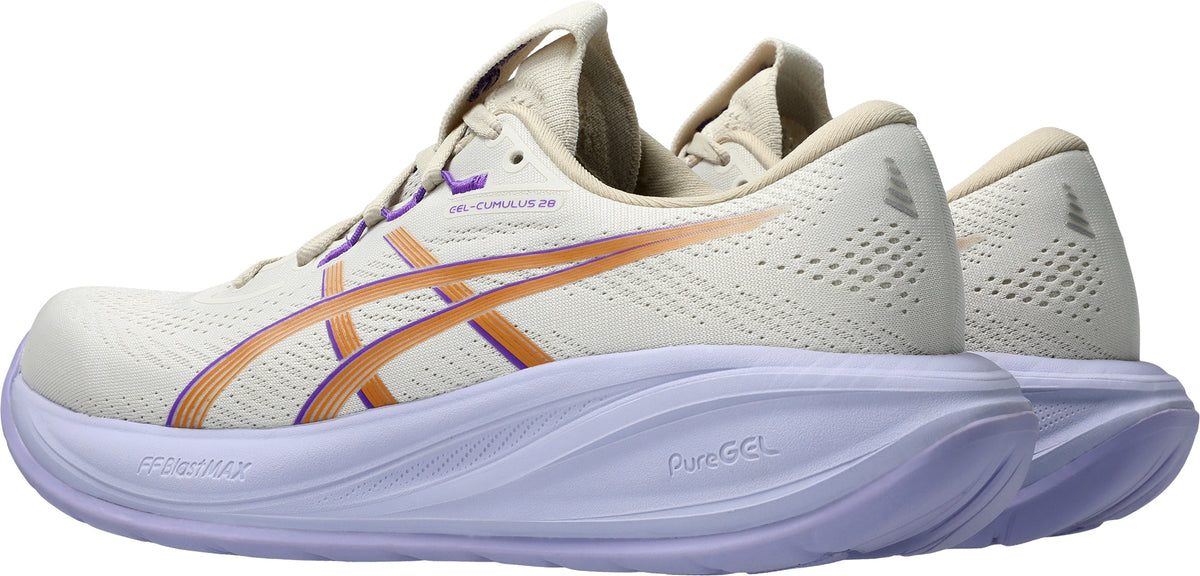 Women's Gel Cumulus 28 Road Running Shoes - Cream