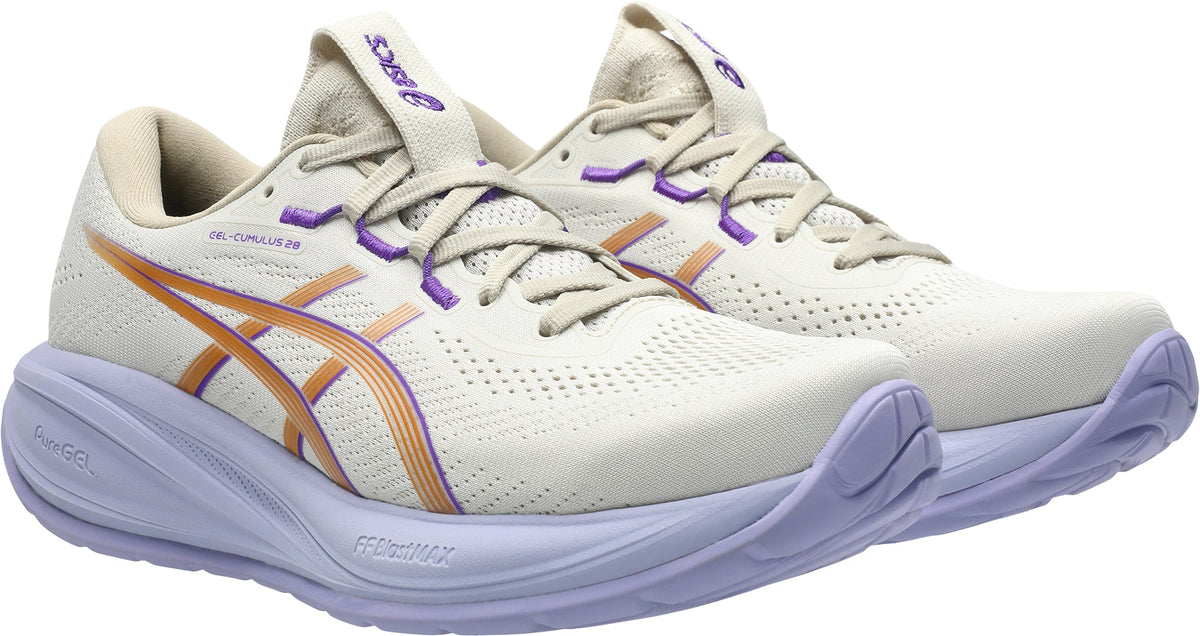 Women's Gel Cumulus 28 Road Running Shoes - Cream