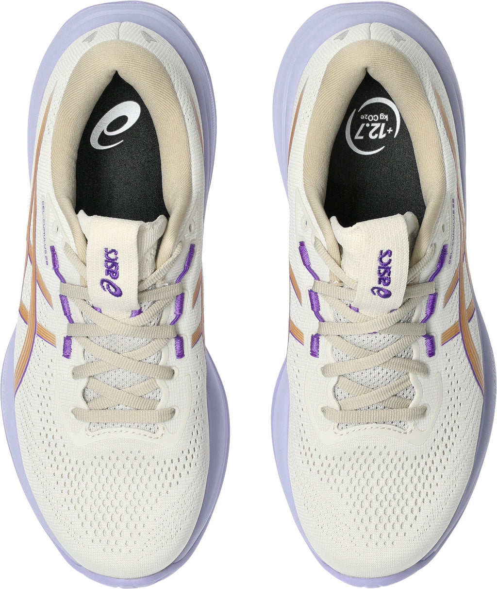 Women's Gel Cumulus 28 Road Running Shoes - Cream