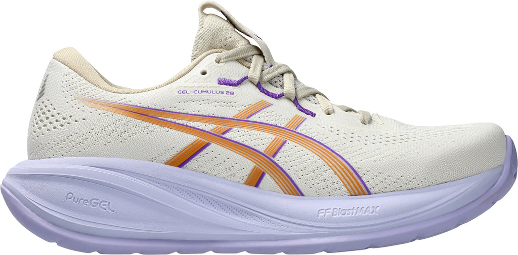 Women's Gel Cumulus 28 Road Running Shoes - Cream