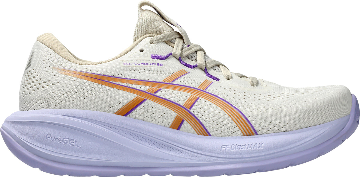 Women's Gel Cumulus 28 Road Running Shoes - Cream