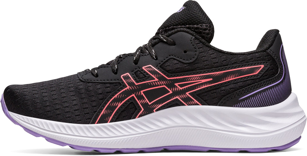Junior Gel Excite 9 GS Road Running Shoes - Black