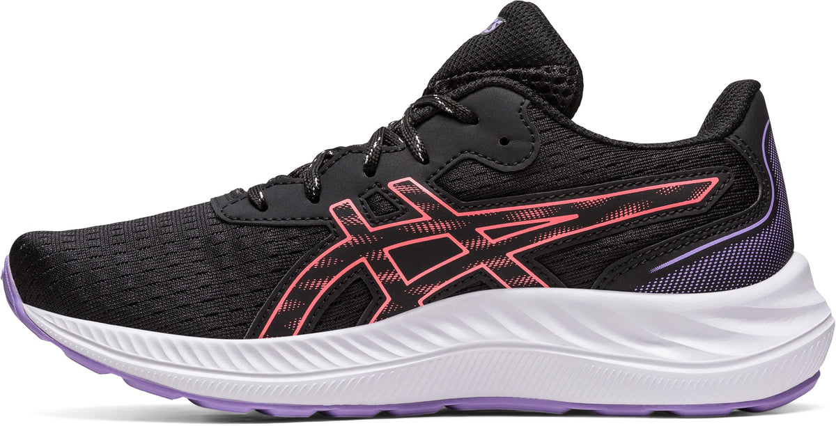 Junior Gel Excite 9 GS Road Running Shoes - Black