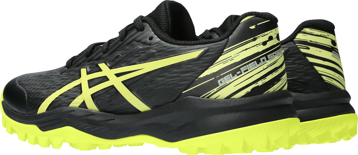 Junior Gel Field Speed GS Hockey Shoes - Black