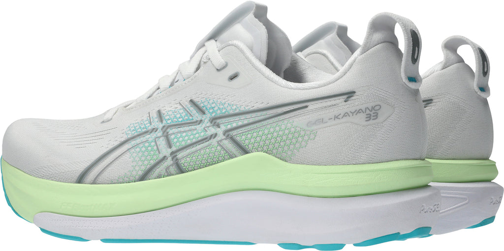 Men's Gel Kayano 33 Road Running Shoes - White