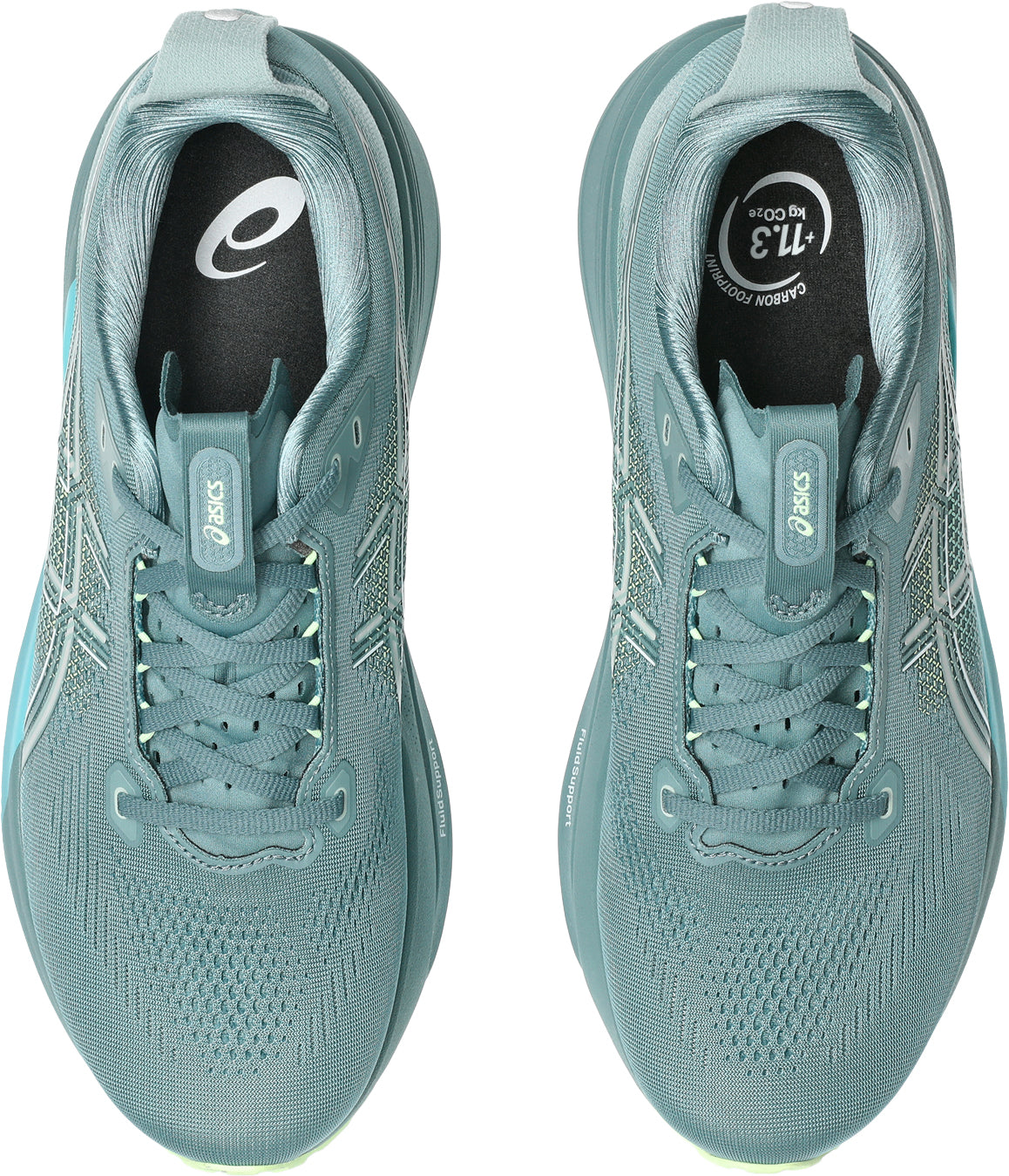 Men's Gel Kayano 33 Road Running Shoes - Green