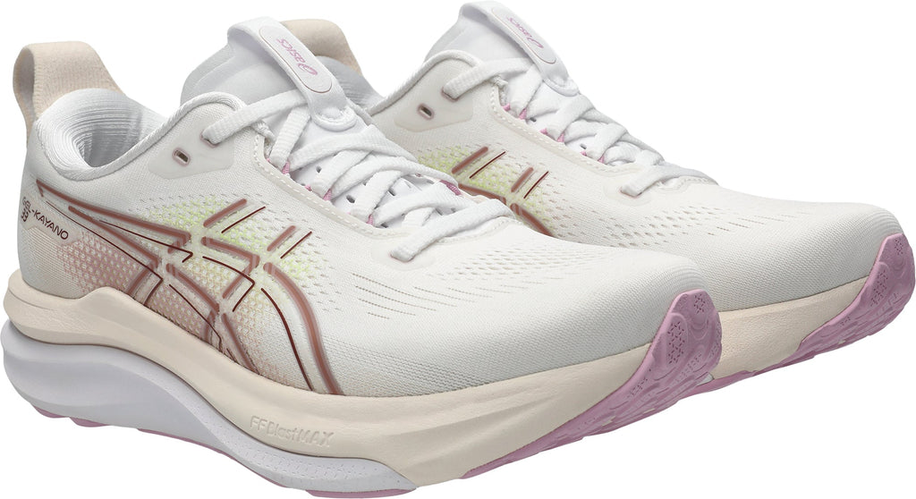 Women's Gel Kayano 33 Road Running Shoes - White