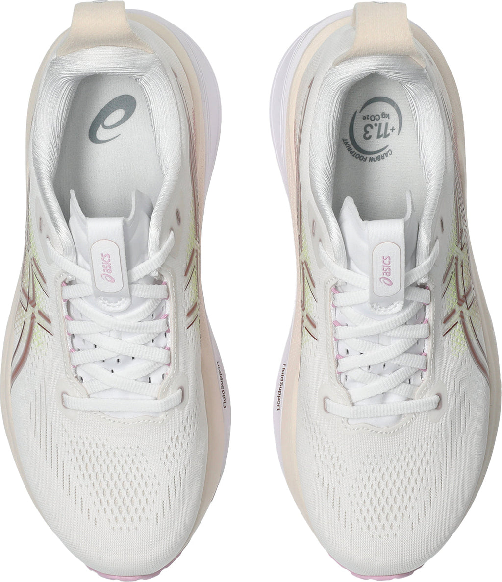 Women's Gel Kayano 33 Road Running Shoes - White