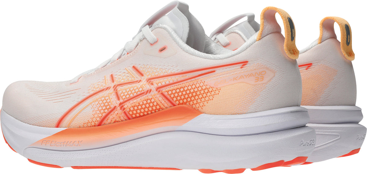 Women's Gel Kayano 33 Road Running Shoes - White