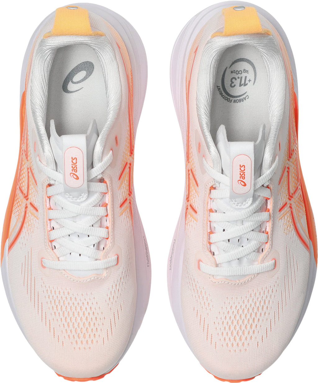 Women's Gel Kayano 33 Road Running Shoes - White