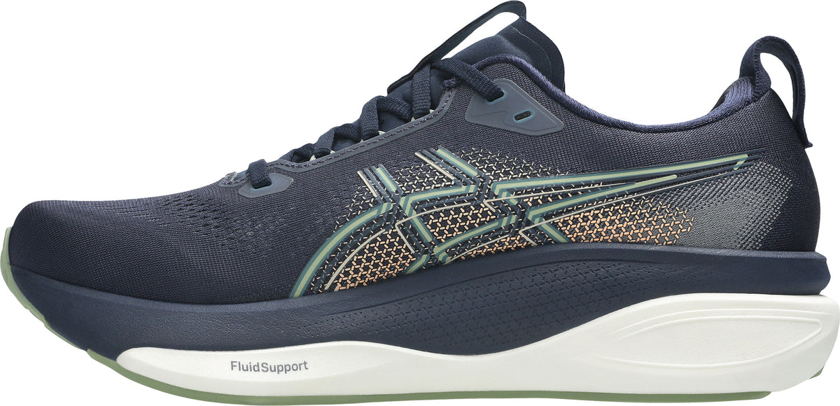 Men's Gel Kayano 33 Wide Fit (2E) Road Running Shoes - Blue