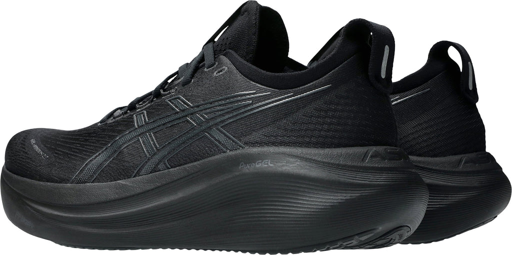 Men's Gel Nimbus 27 Road Running Shoes - Black