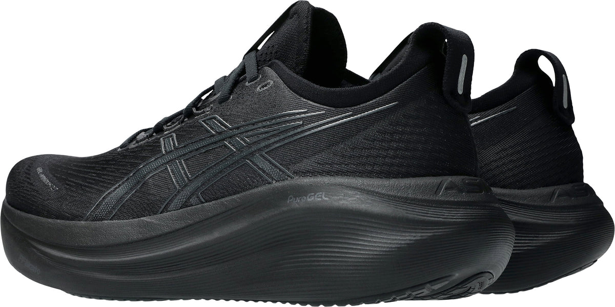 Men's Gel Nimbus 27 Road Running Shoes - Black
