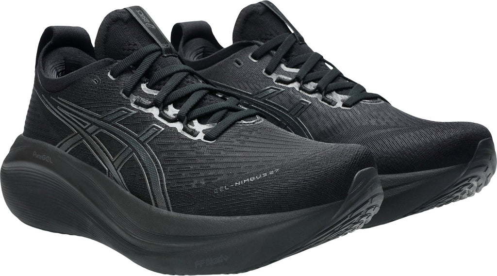 Men's Gel Nimbus 27 Road Running Shoes - Black