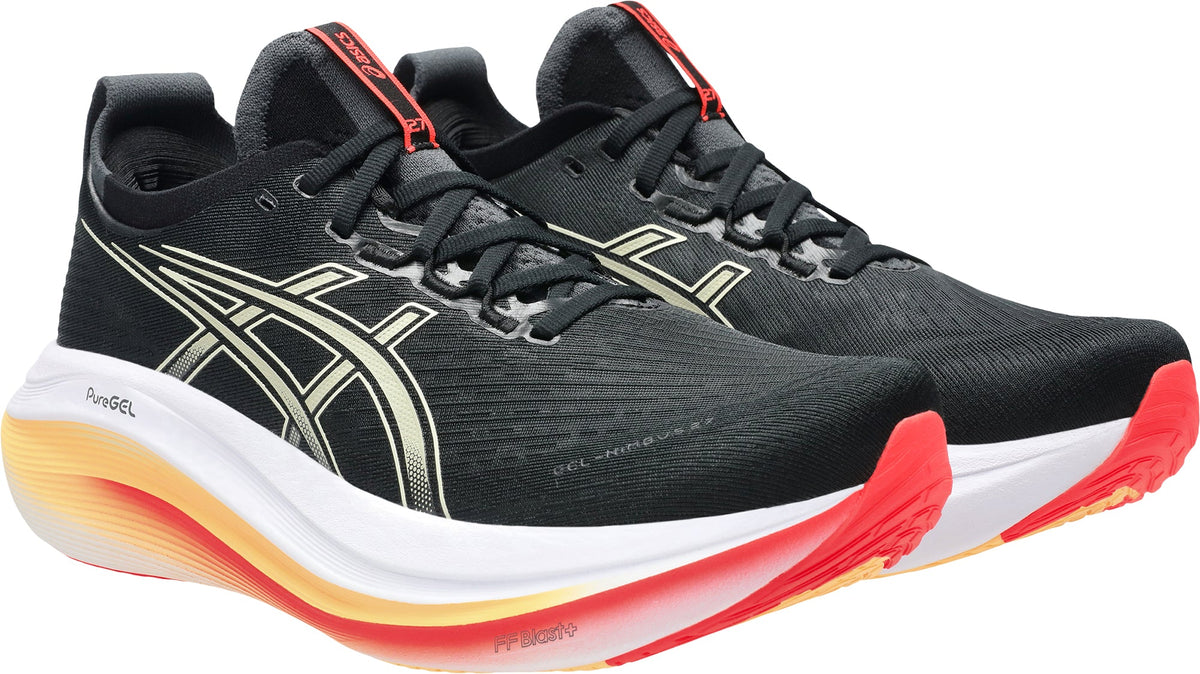 Men's Gel Nimbus 27 Road Running Shoes - Black