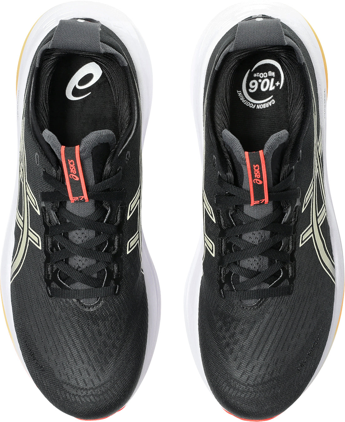 Men's Gel Nimbus 27 Road Running Shoes - Black