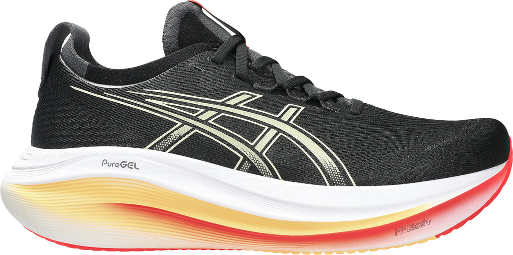 Men's Gel Nimbus 27 Road Running Shoes - Black