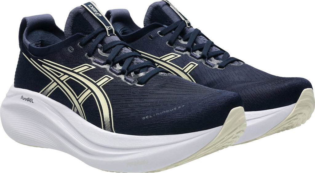 Men's Gel Nimbus 27 Road Running Shoes - Blue