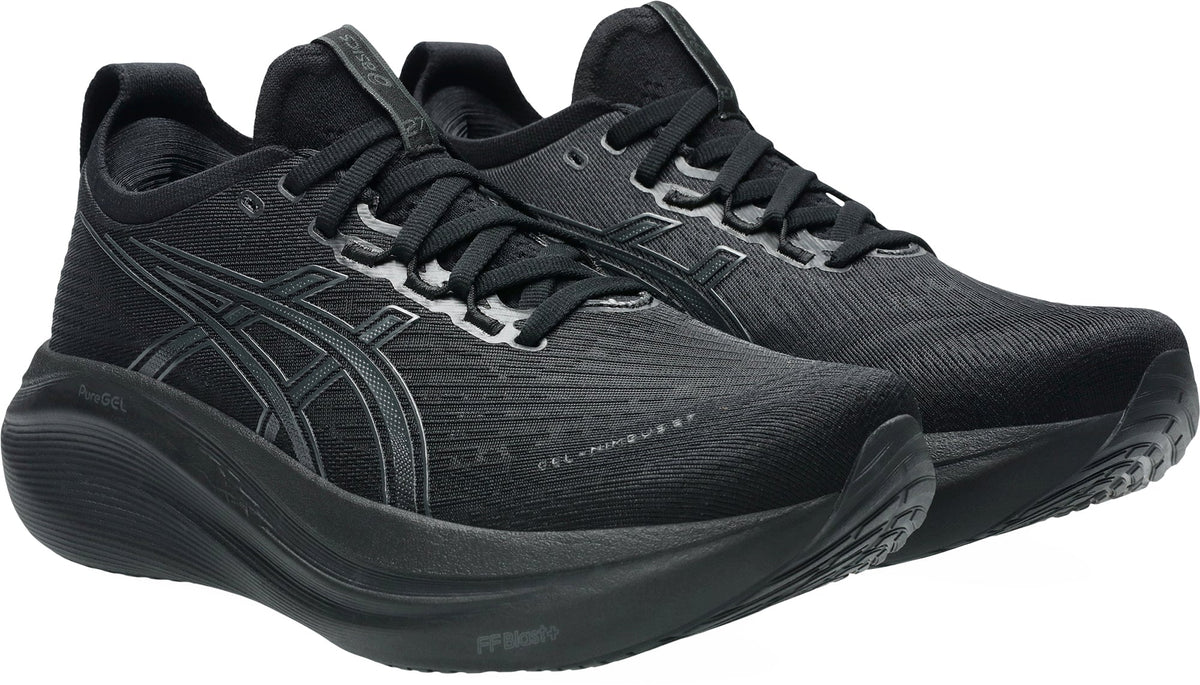 Women's Gel Nimbus 27 Road Running Shoes - Black