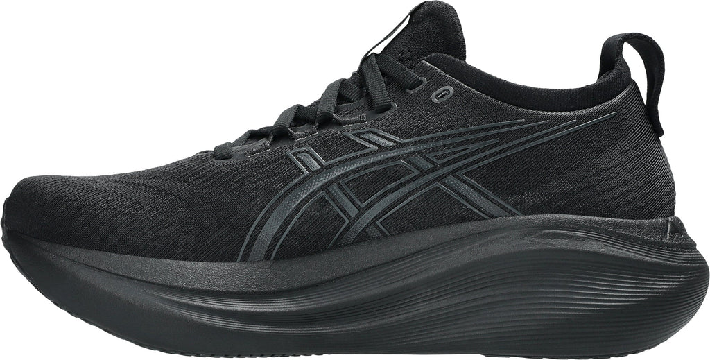 Women's Gel Nimbus 27 Road Running Shoes - Black
