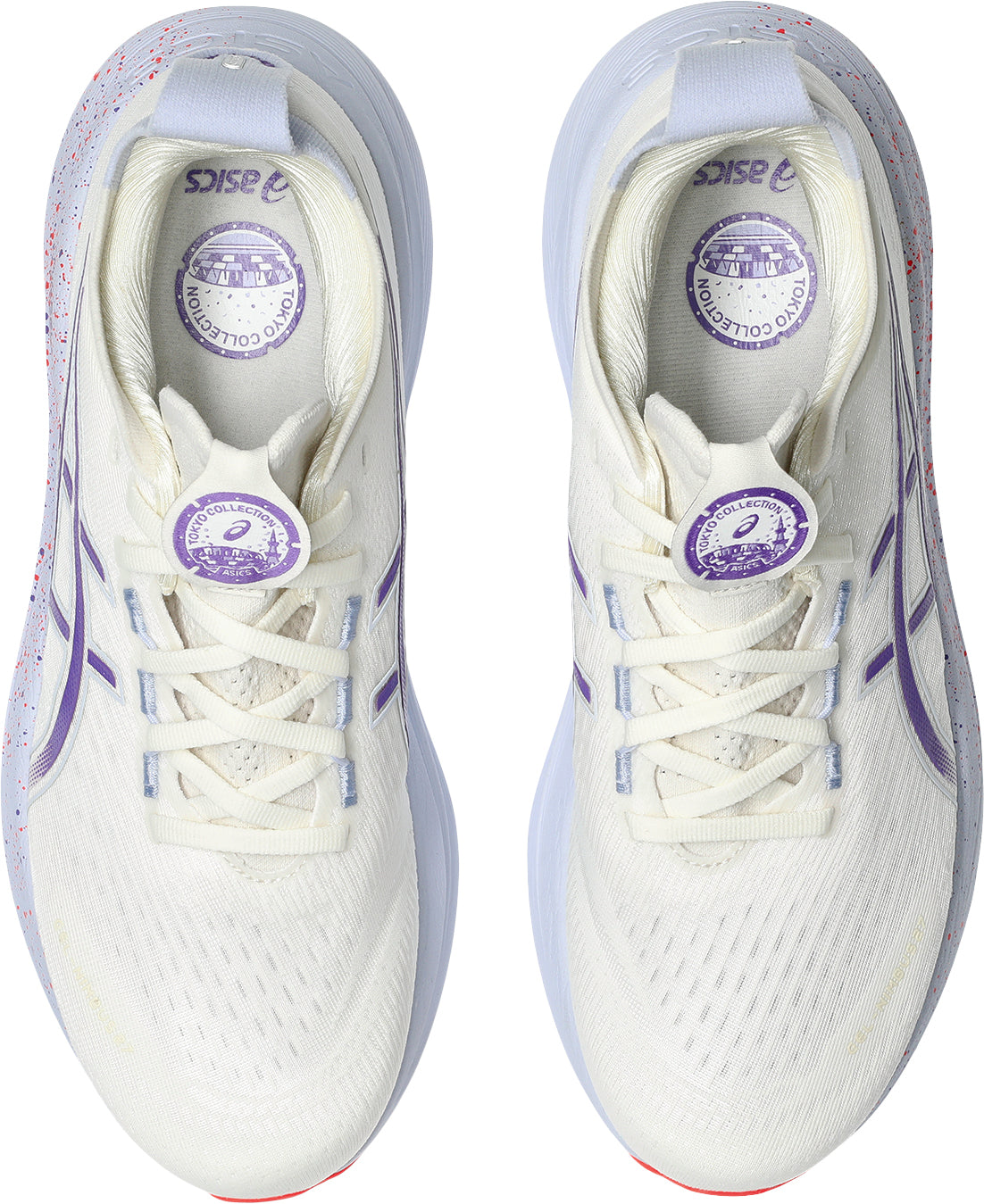 Men's Gel Nimbus 27 Tokyo Road Running Shoes - Cream