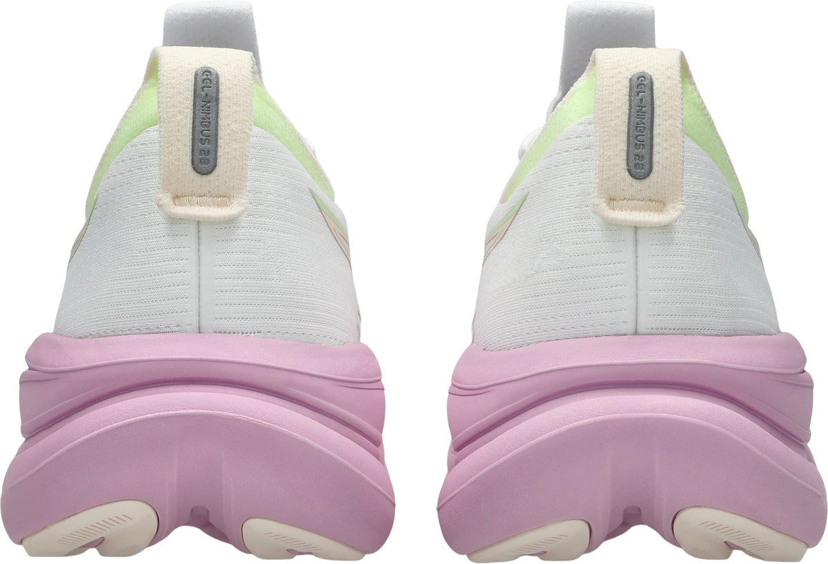 Women's Gel Nimbus 28 Road Running Shoes - White