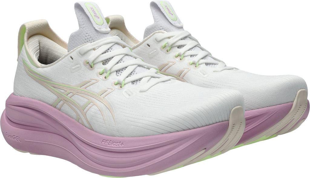 Women's Gel Nimbus 28 Road Running Shoes - White