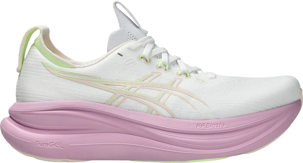 Women's Gel Nimbus 28 Road Running Shoes - White